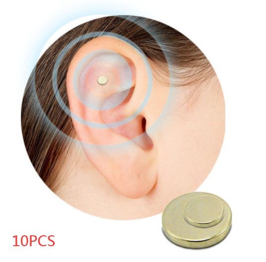 image-Quit Smoking Magnet Zerosmoke Auricular Therapy - Gold
