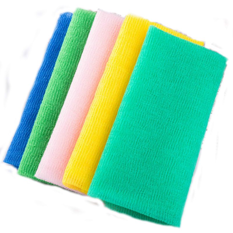 image-Bath Towel Nylon Back Scrubber - Korean Style 