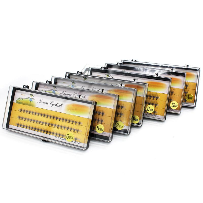 image-Cluster Lashes 0.1mm 10 - Individual Eyelash Extensions