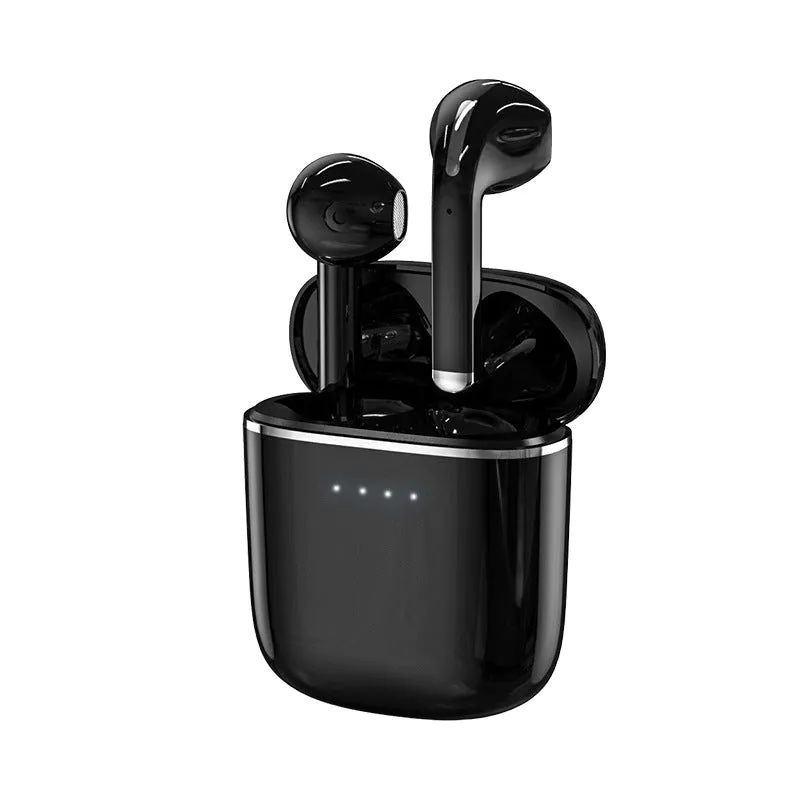 image-Bluetooth 5.0 In-Ear Wireless Headset - Stereo Audio Black