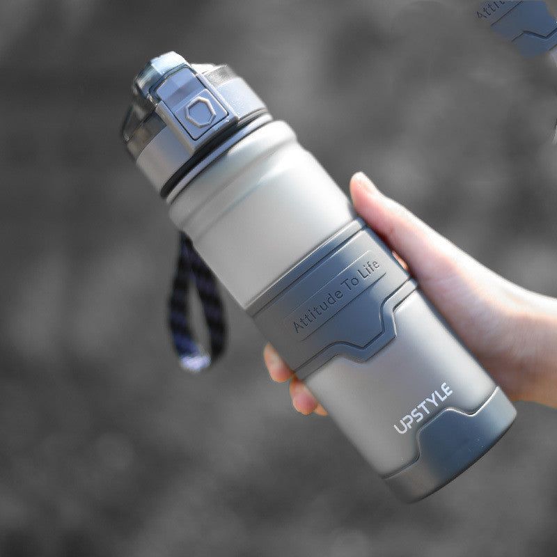 image-Large Capacity Portable Sports Water Bottle - 500ml to 1500ml