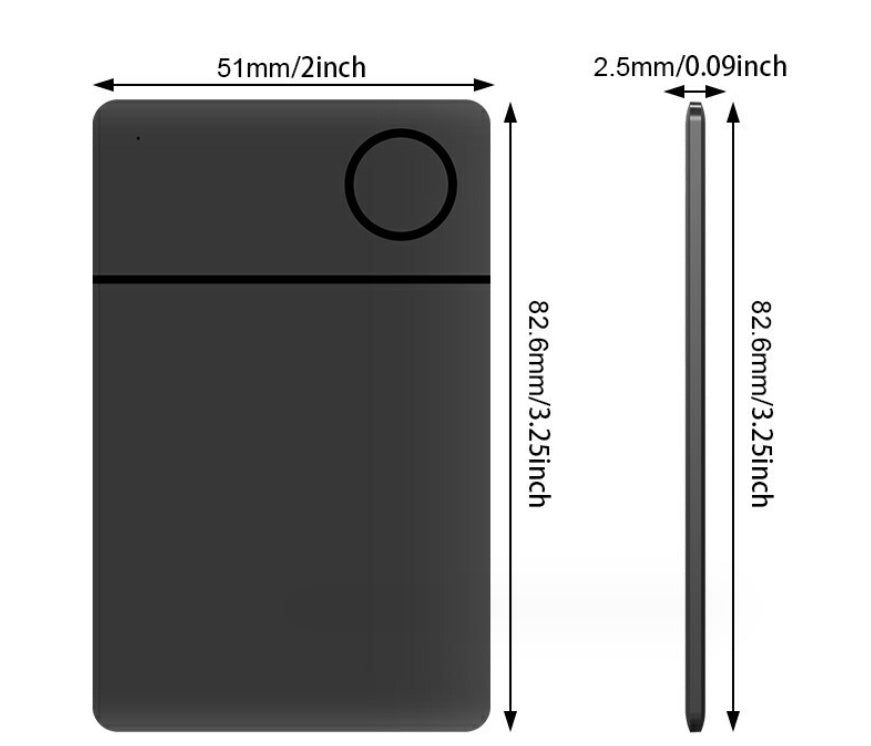 image-Smart Bluetooth Neutral Pet Anti Lost Tracker - White 40*40*10mm