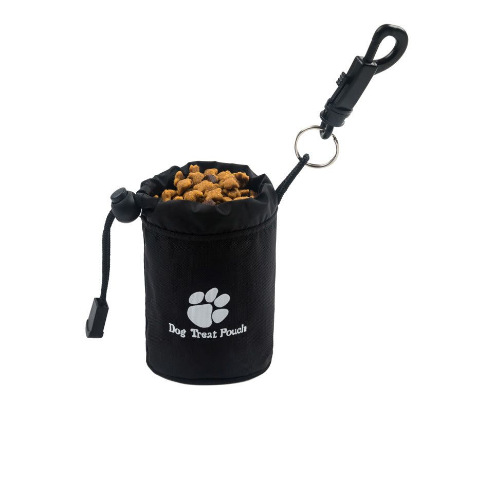 image-Mini Pet Snack Nylon Training Bag - Red, Green, Black, Blue 
