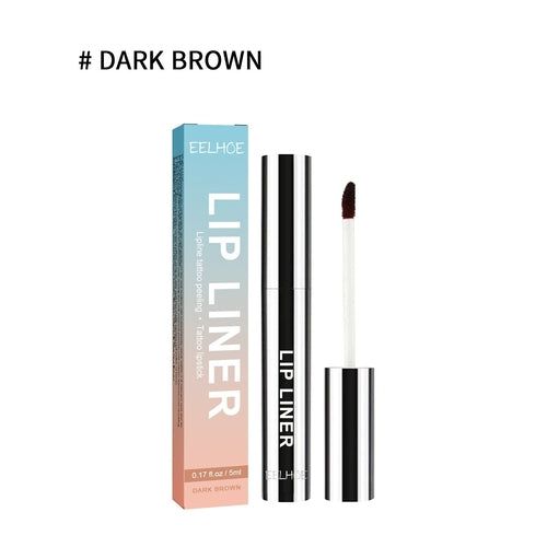 image-Waterproof Lip Liner Outline 5ml Light Brown/Dark Red
