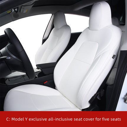 image-Car Seat Cover - Four Seasons Universal - White/Black