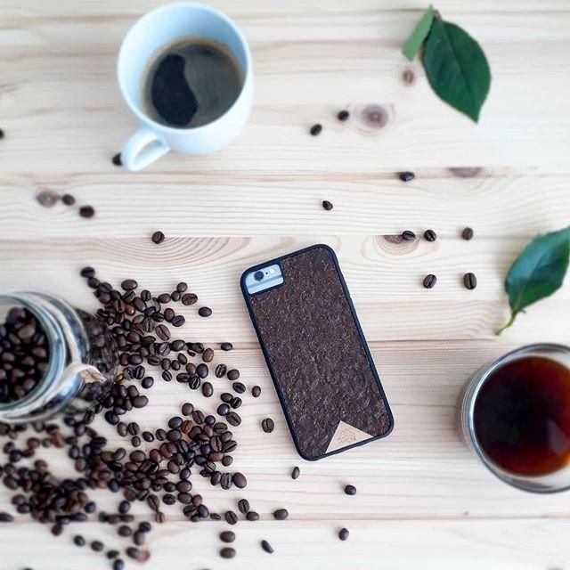 image-Organic Coffee Smartphone Case - Sustainable All-Natural Scented