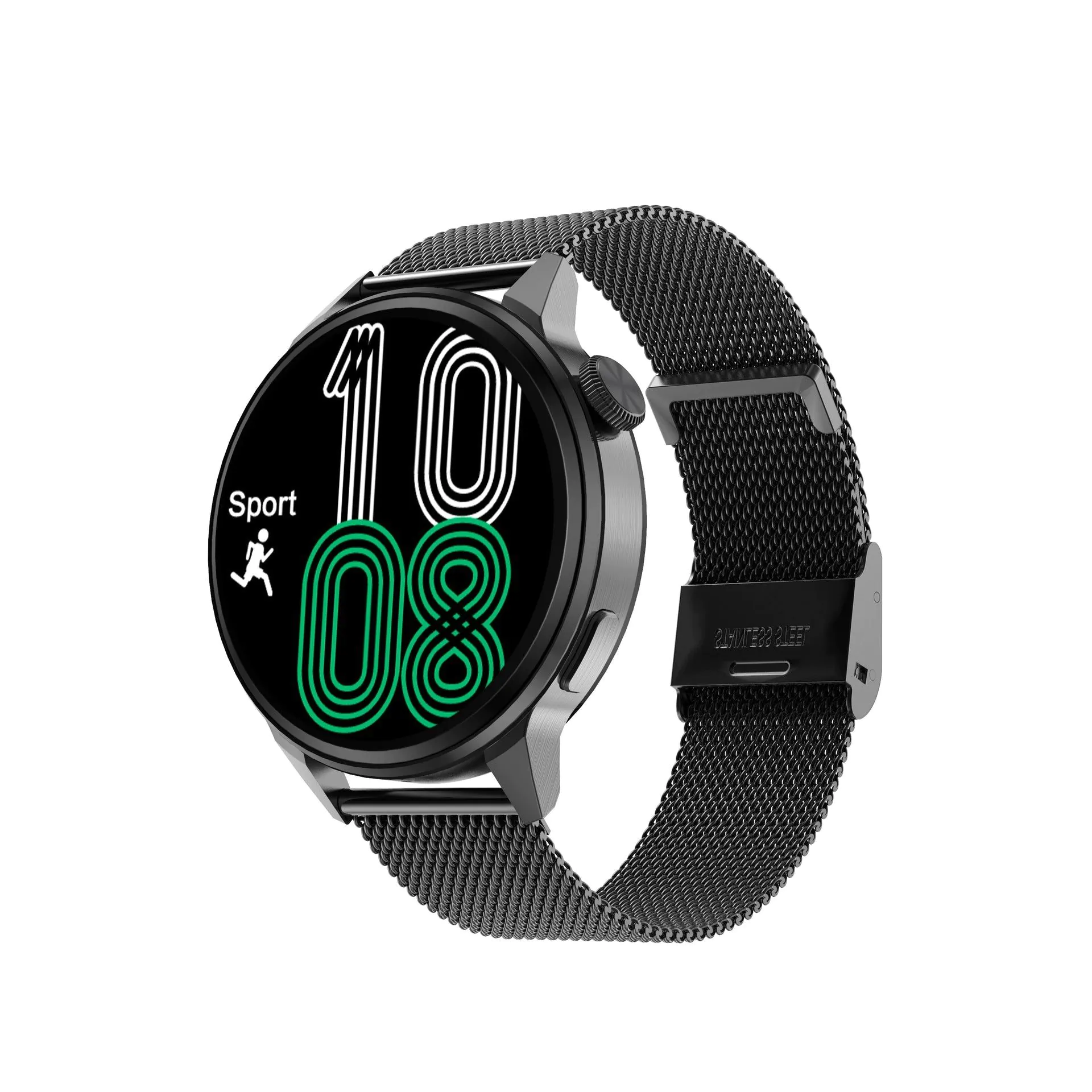 image-NFC Smartwatch with Bluetooth Calling - 1.36" HD Screen Black