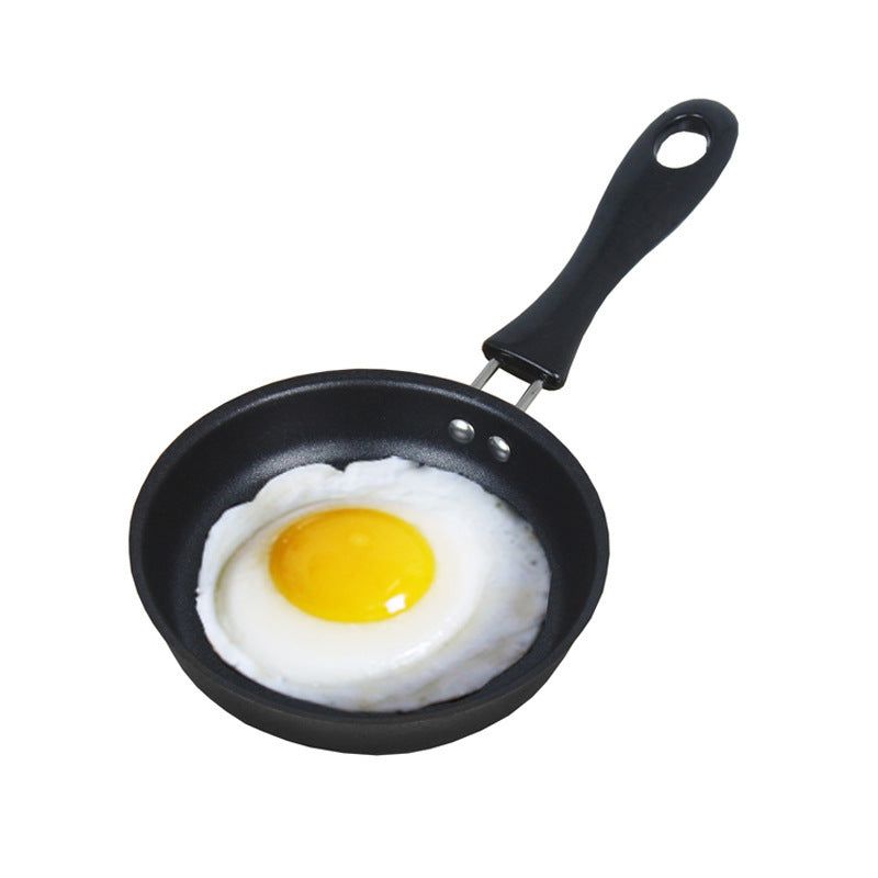 image-Cast Iron Non-stick Mini Pan Omelet Tool, 12CM 