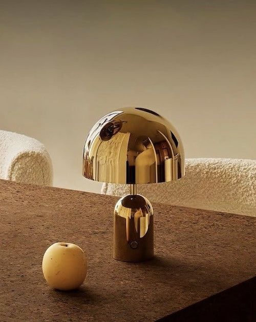 image-Bell LED Table Lamp - Large Dimmable Modern Bedside Lamp