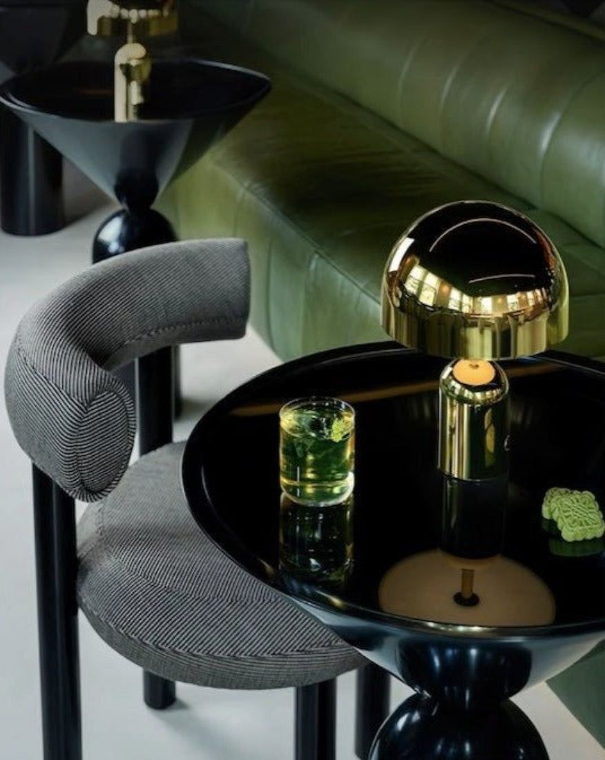 image-Bell LED Table Lamp - Large Dimmable Modern Bedside Lamp