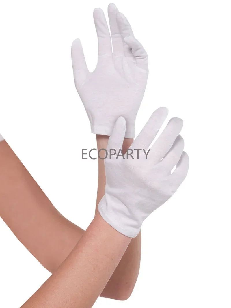 image-White Rabbit Cosplay Costume Set - Easter & Halloween One Size