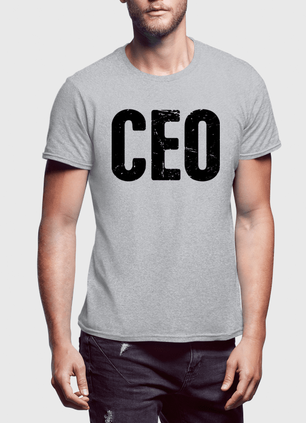image-CEO Cotton Half-Sleeve T-Shirt