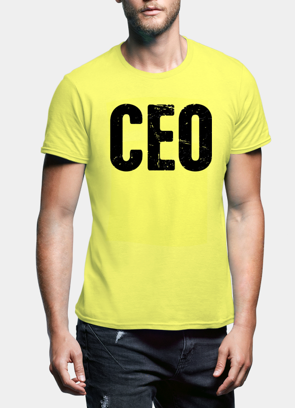 image-CEO Cotton Half-Sleeve T-Shirt
