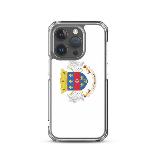 image-iPhone Case Saint-Barthélemy Flag - Clear TPU with Kickstand 