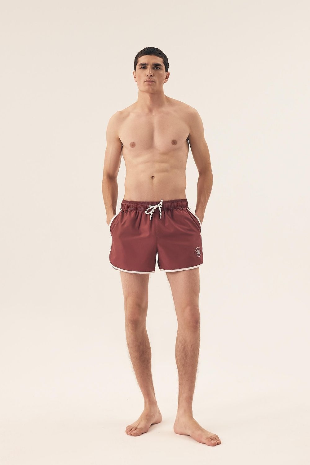 image-Henderson Men's Swim Trunks with Pockets
