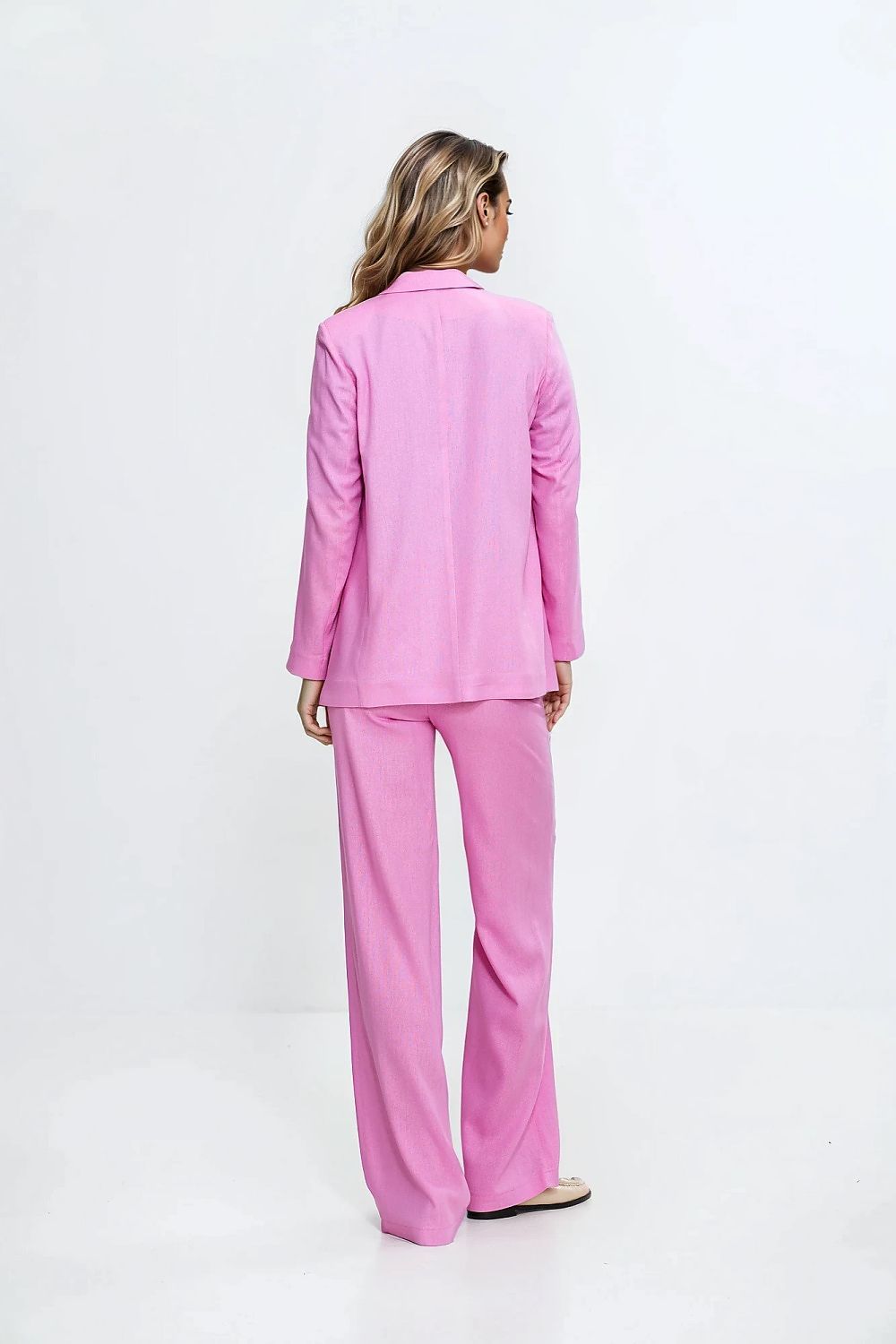 image-Women's High-Waisted Bootcut Trousers by Nife