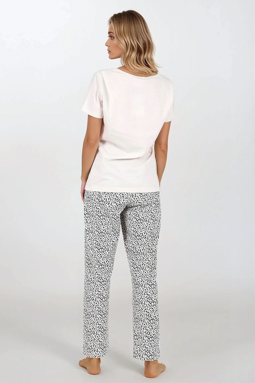 image-Women's Cotton Pajama Set Momenti Per Me
