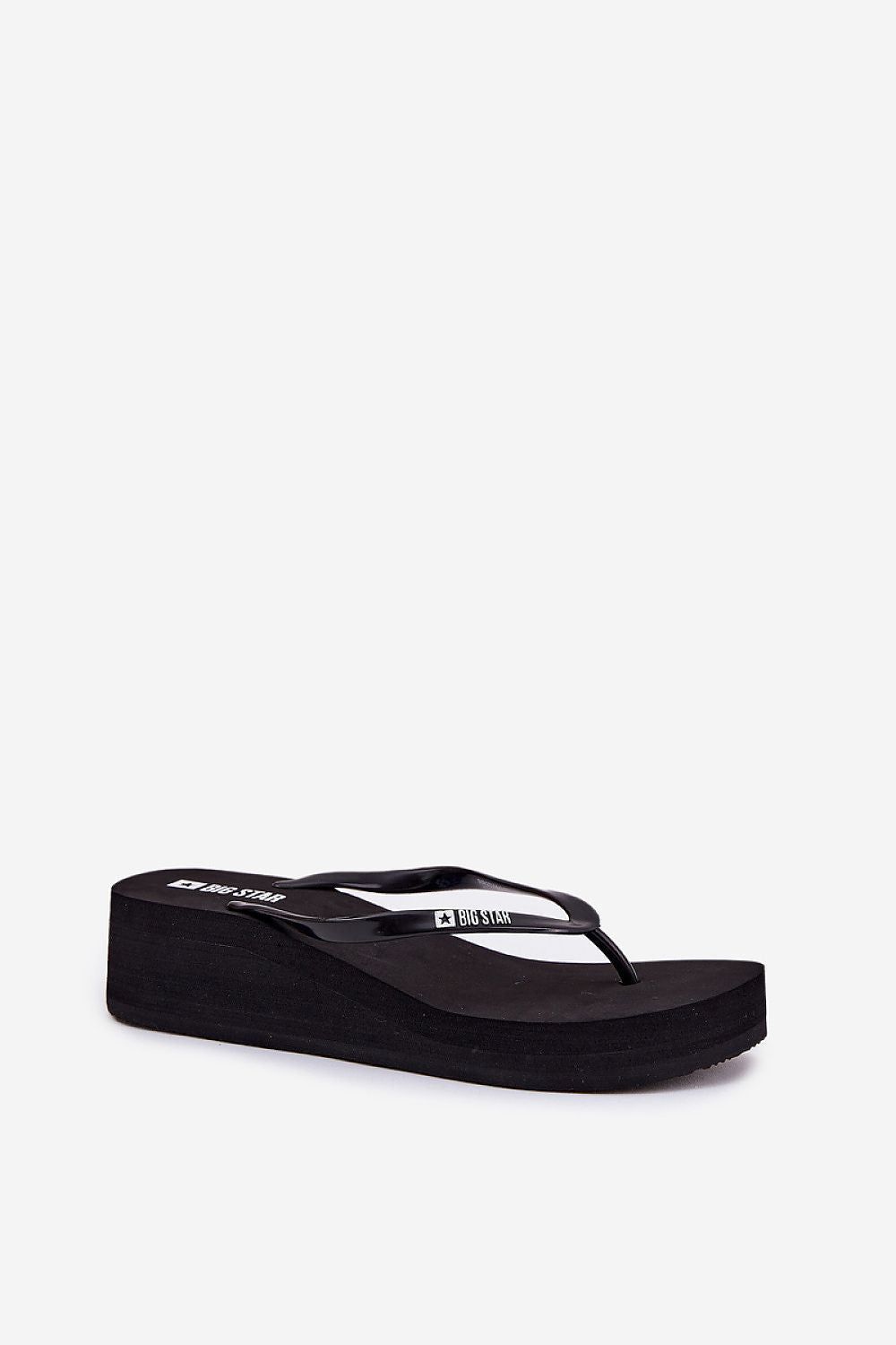 image-Big Star Women's Wedge Flip-Flops Sandals 