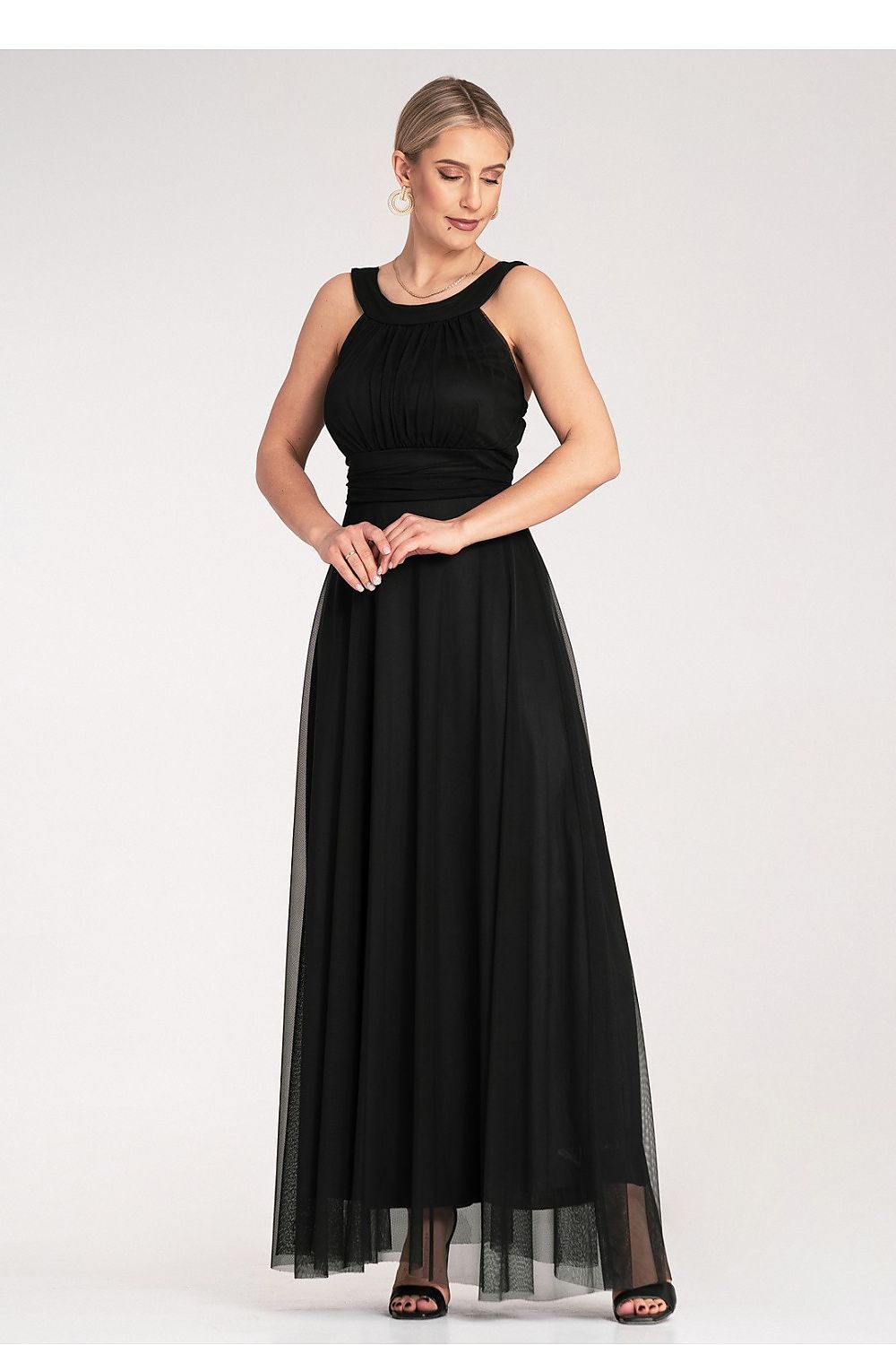 image-Evening dress Figl maxi ruched