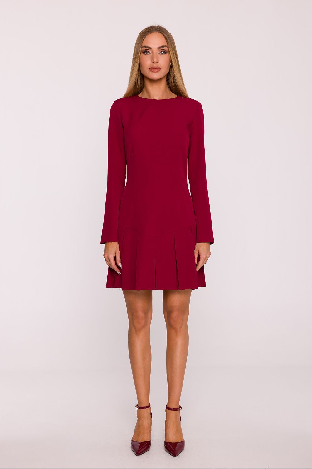 image-Daydress Moe - Mini Dress with Pleats