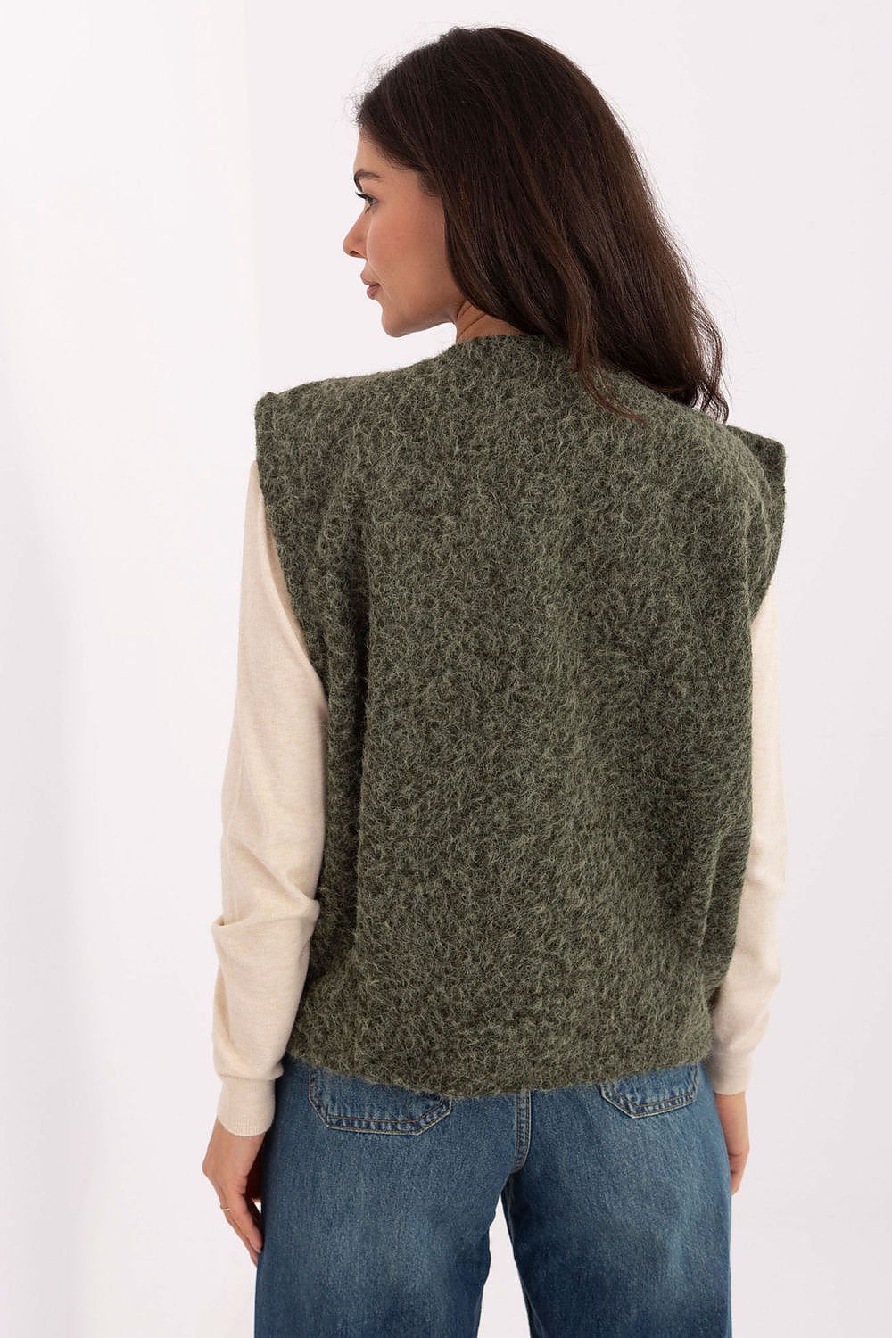 image-Women's Boucle Vest Gilet Rue Paris