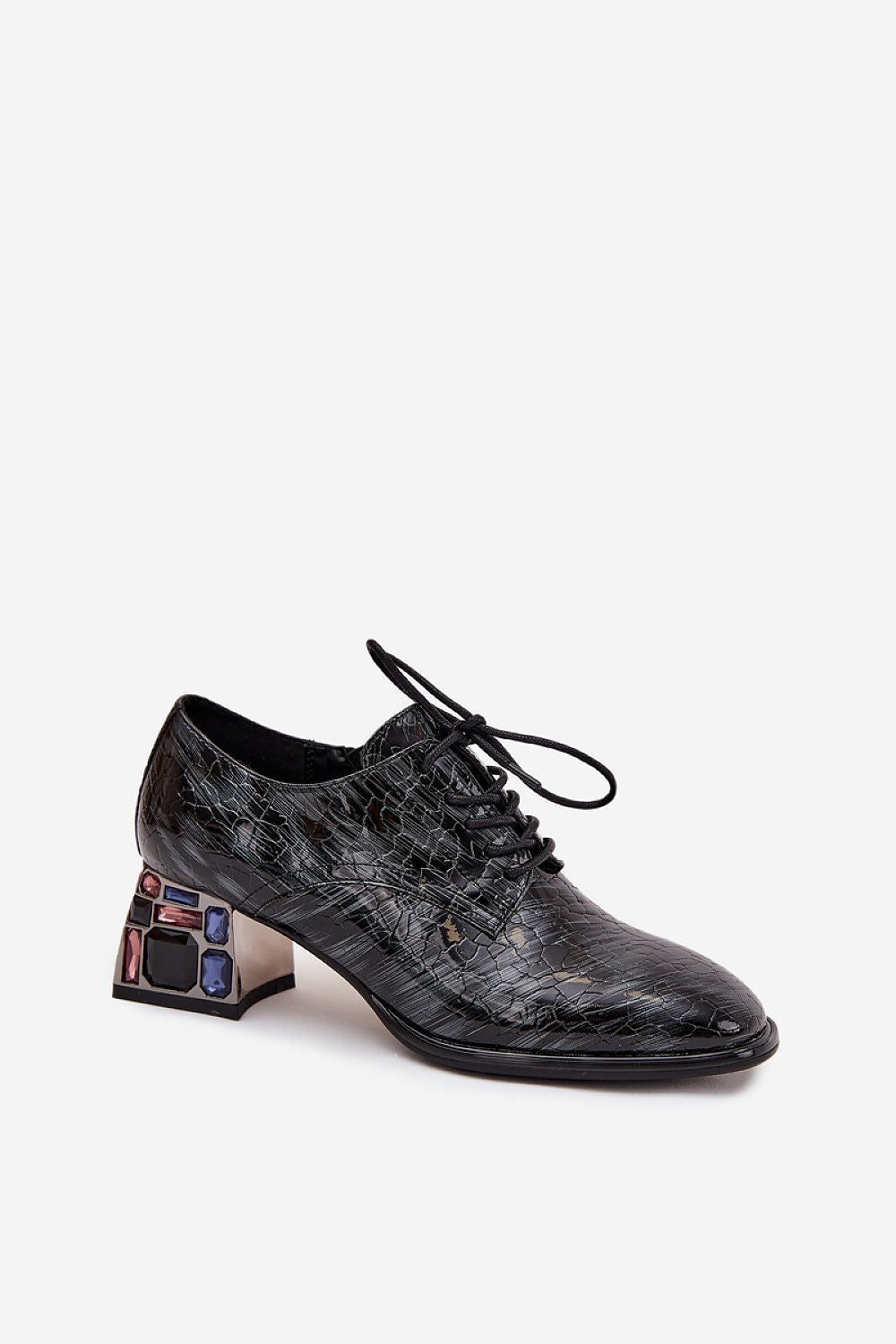 image-Artiker Women's Leather Heeled Shoes 