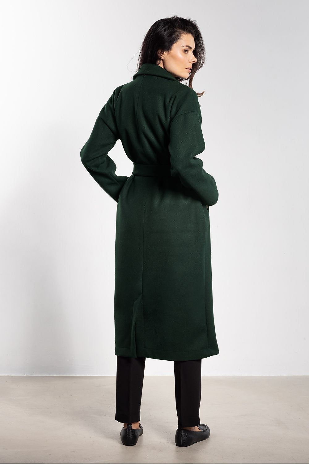 image-Awama Midi Coat with Belt