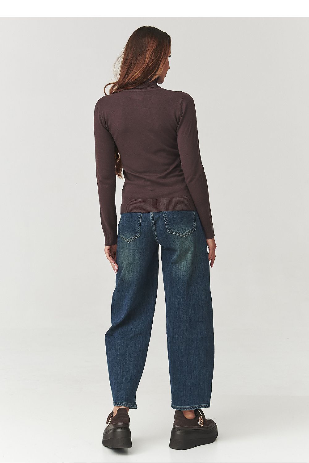 image-Women's Viscose Turtleneck Golf Top 