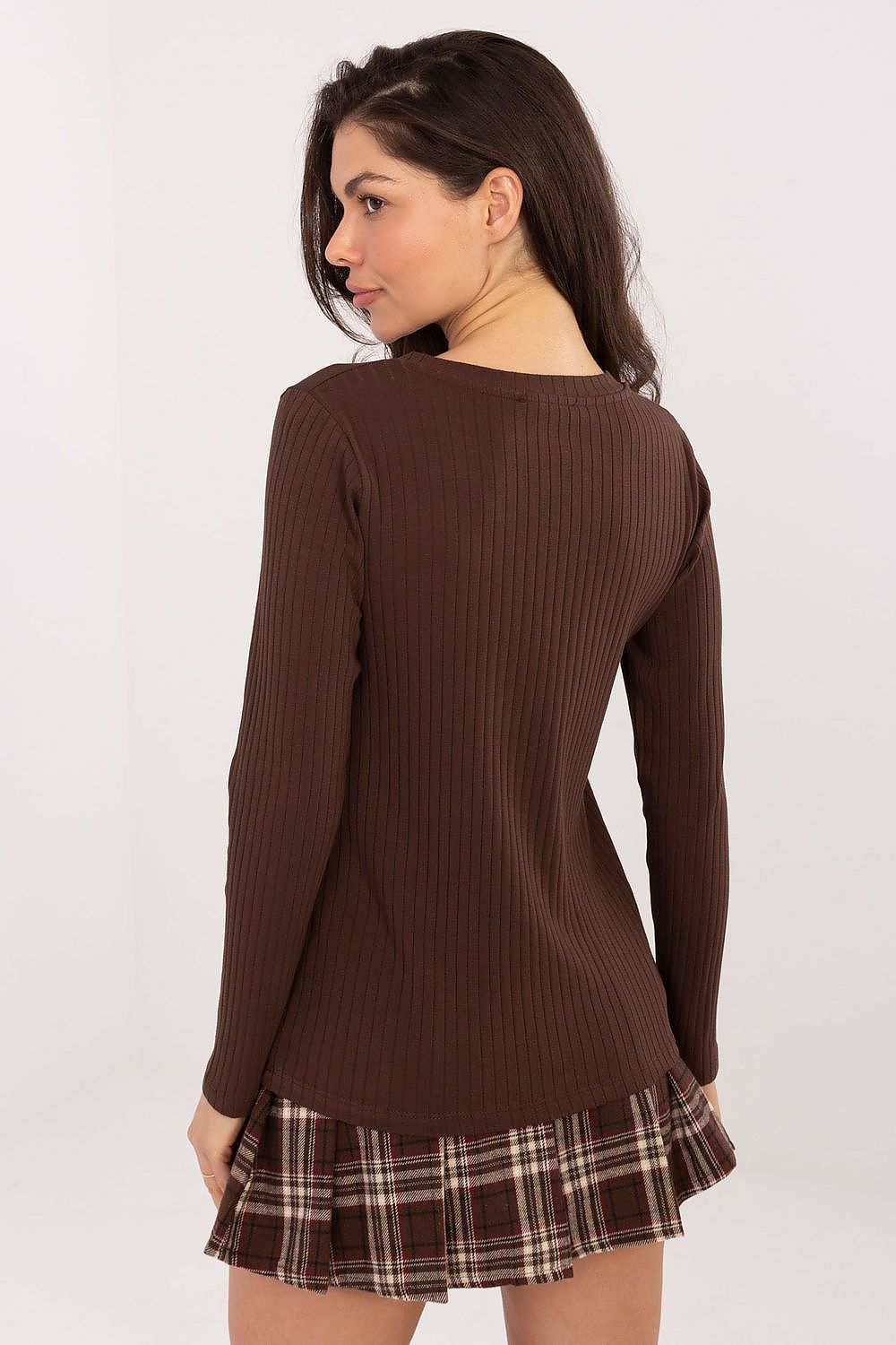 image-Blouse Rue Paris Women's Cotton V-Neck