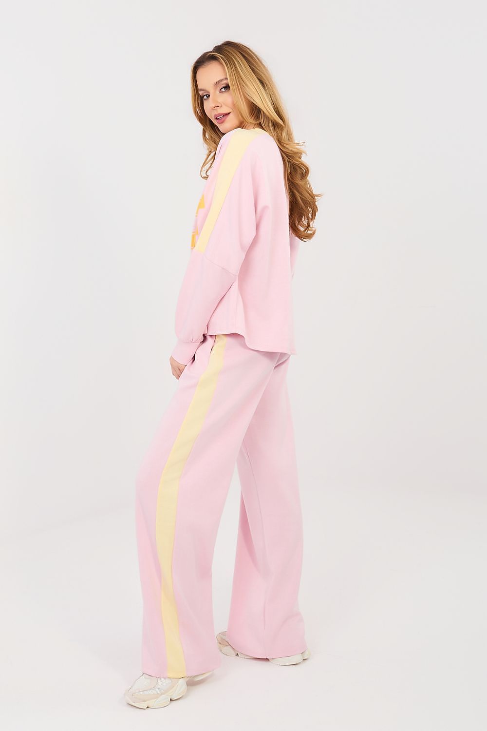 image-Rue Paris Women's Tracksuit Set - Sweatshirt and Pants One Size