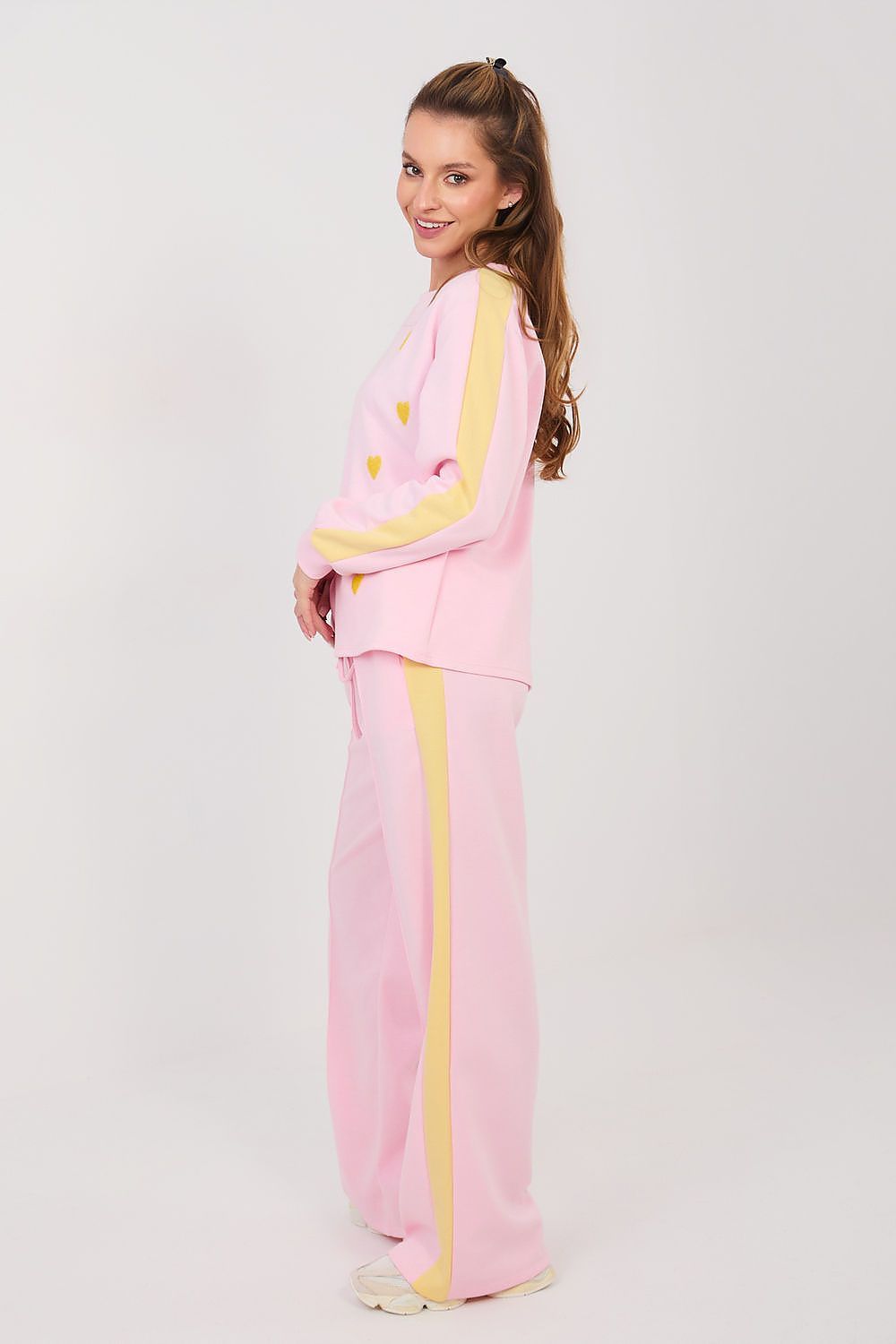 image-Rue Paris Women's Tracksuit Set - Wide-Leg One Size
