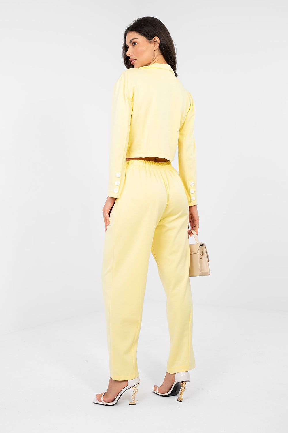 image-Rue Paris Women's Jacket and Trousers Set - One Size