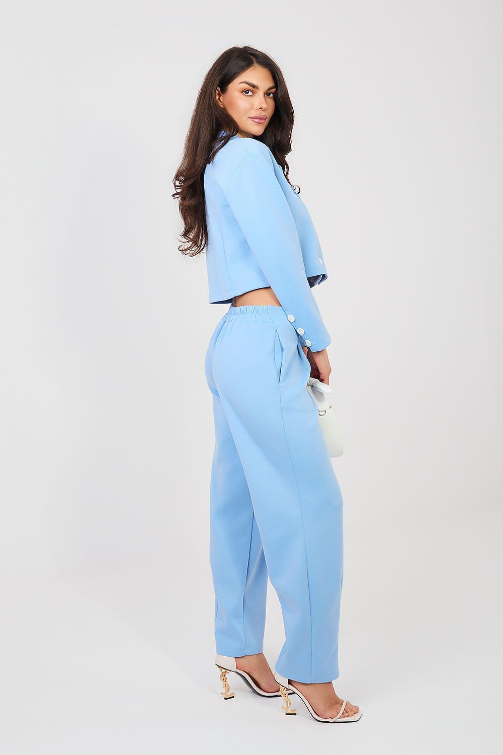 image-Rue Paris Women's Jacket and Trousers Set - One Size