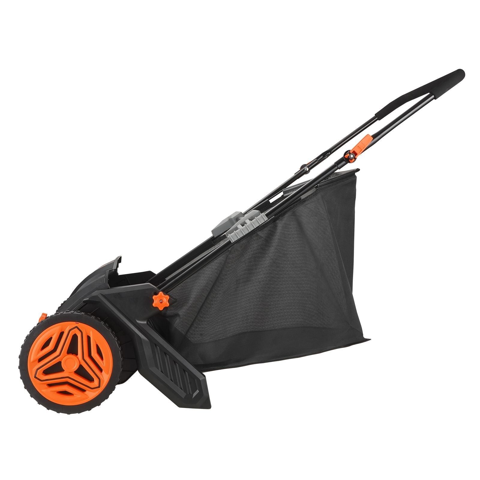 image-VEVOR Lawn Sweeper 21" Leaf & Grass Collector