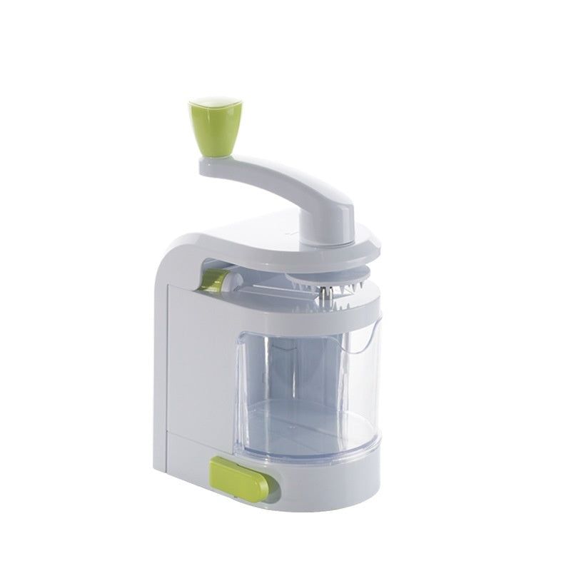 image-Manual Chopper - White Kitchen Multi-functional Slicer 