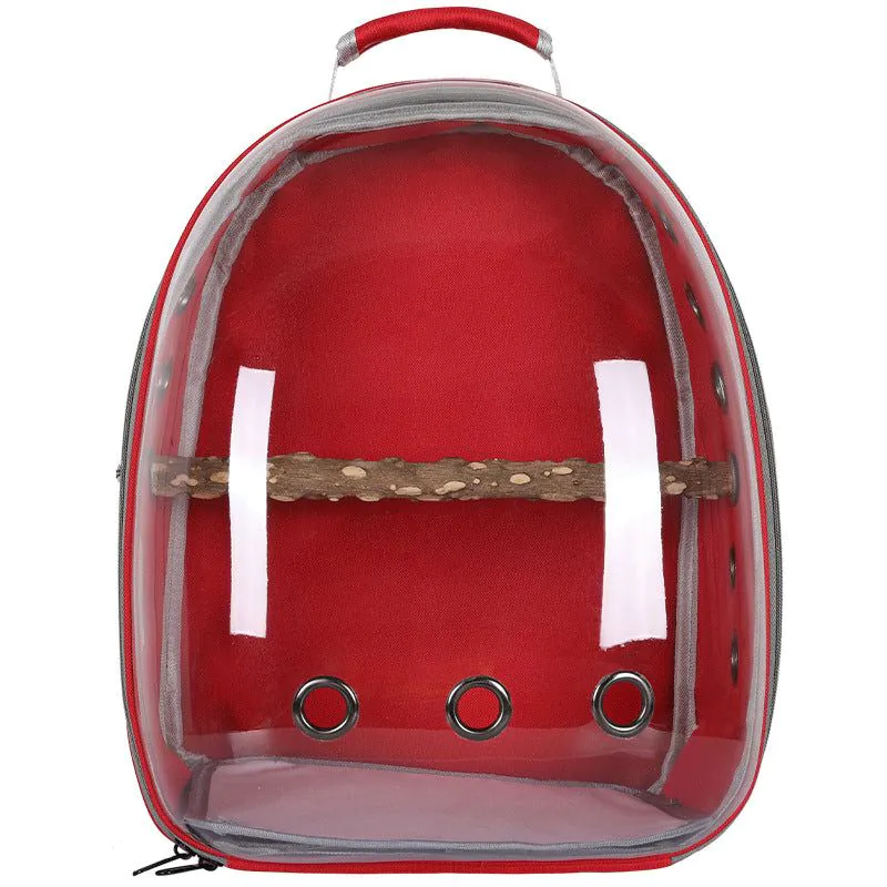 image-Convenient Outing Parrot Myna Bird Cage