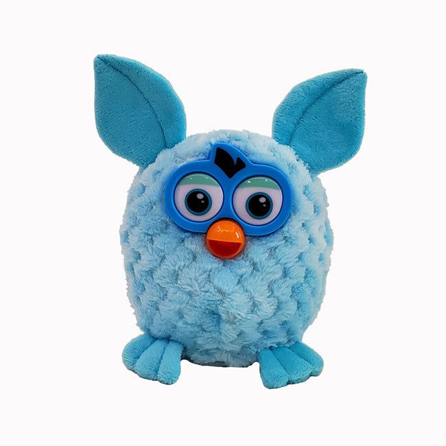 image-Electric Owl Plush - Interactive Talking Recording Toy