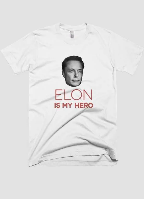 image-Elon Musk Printed T-Shirt - 100% Cotton