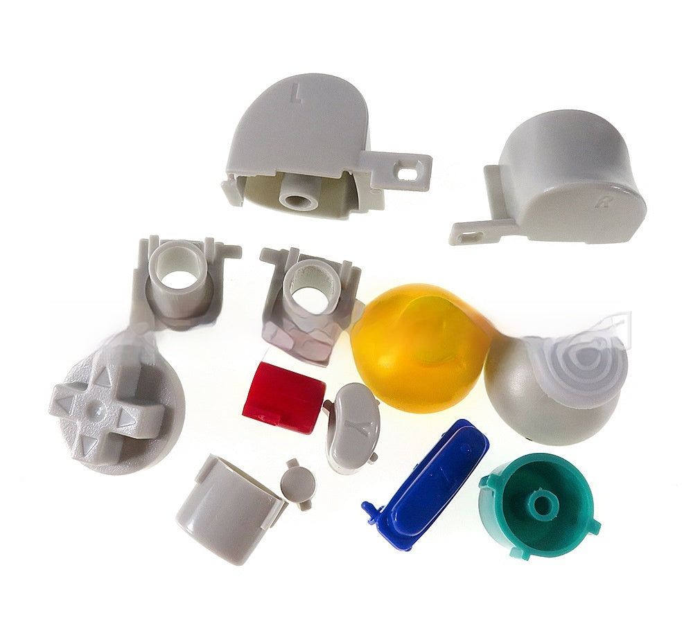 image-NGC Color Button Set Repair Accessories ABS Material