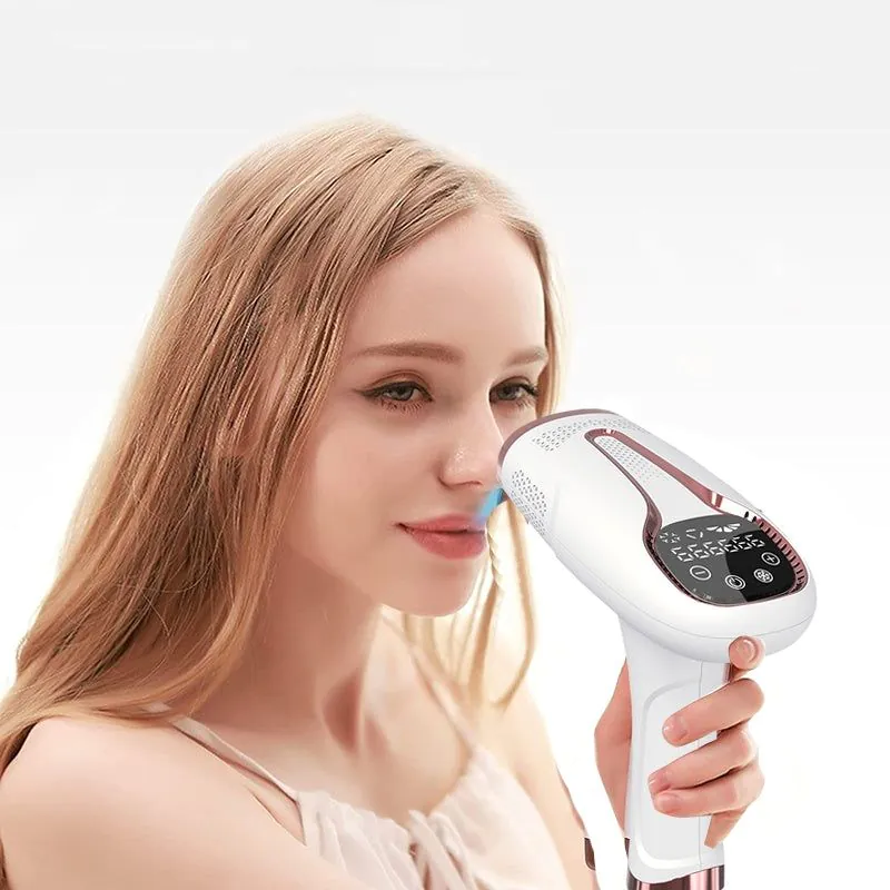 Freezing Point Hair Removal Instrument - White IPL Epilator