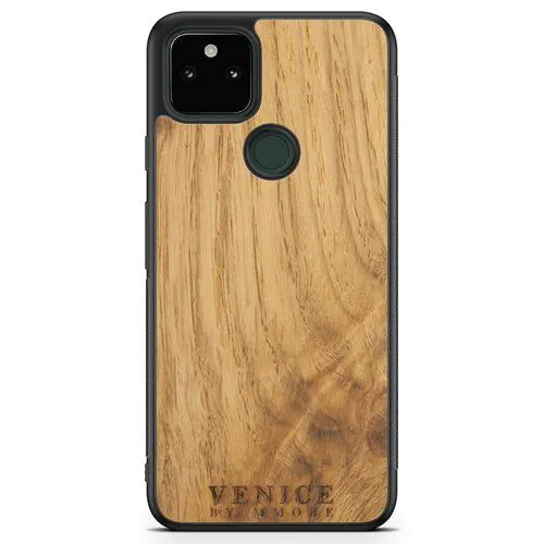 image-The Venice Case - Ancient Oak Wood Phone Case - Lettering