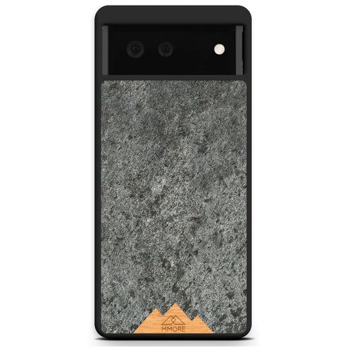 image-Mountain Stone Phone Case - Grey Sparkly Natural Stone Case