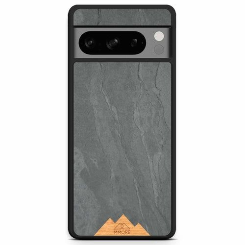 image-Mountain Stone Phone Case - Grey Sparkly Natural Stone Case