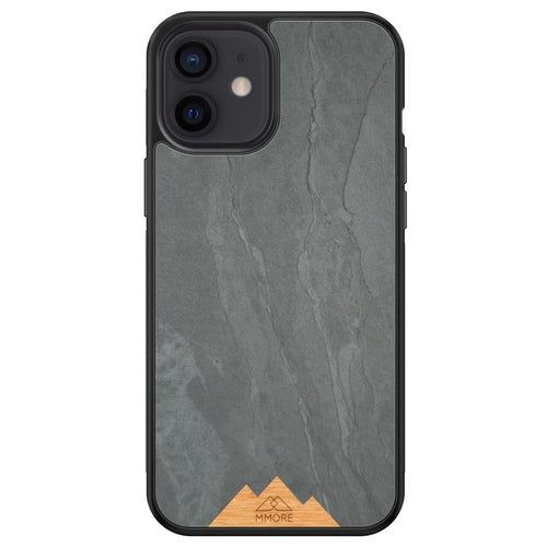 image-Mountain Stone Phone Case - Grey Sparkly Natural Stone Case
