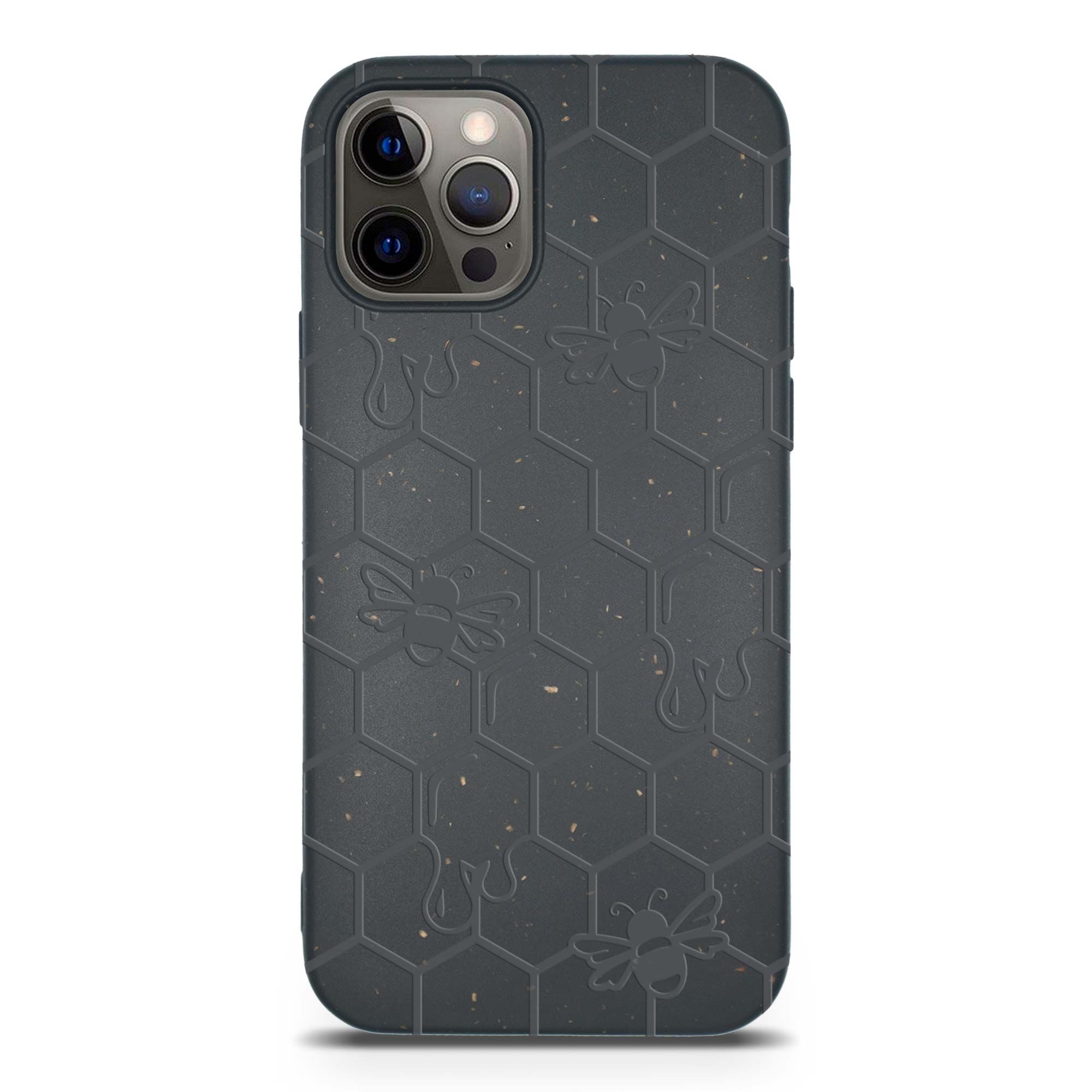 image-Honey Bee Biodegradable Phone Case - Yellow Orange Black