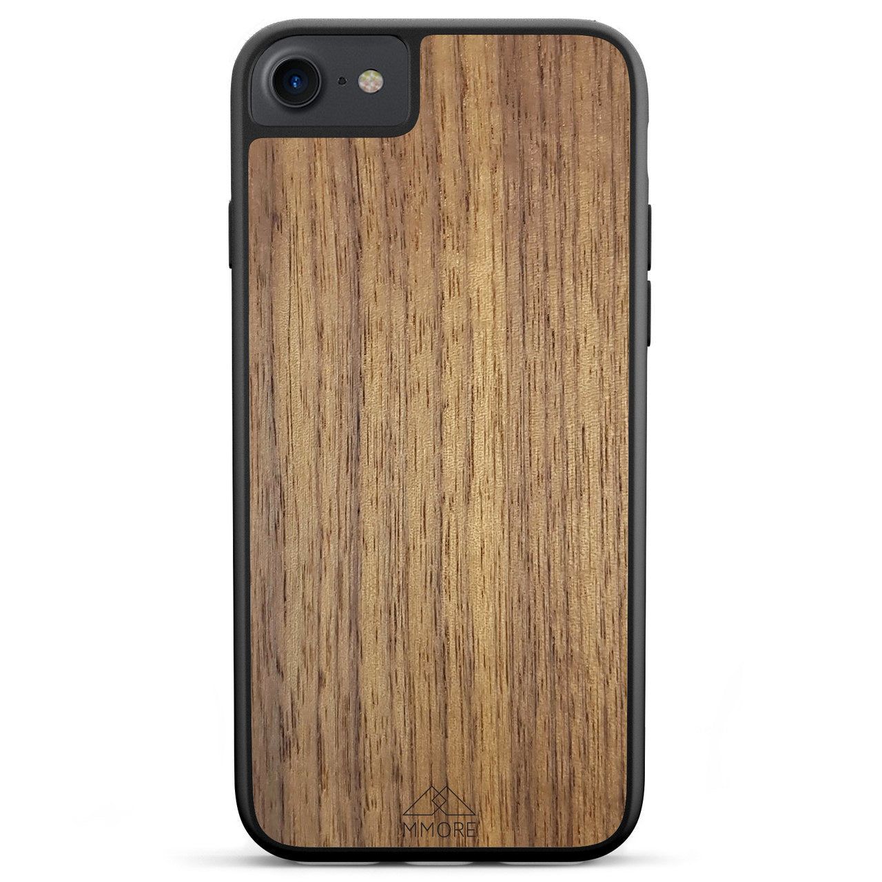 image-American Walnut Wooden Phone Case - Handmade Slim Wood Cover