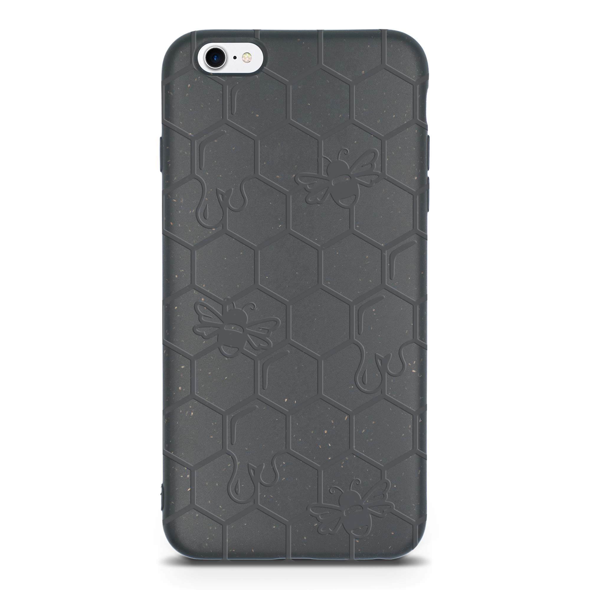 image-Honey Bee Biodegradable Phone Case - Yellow Orange Black