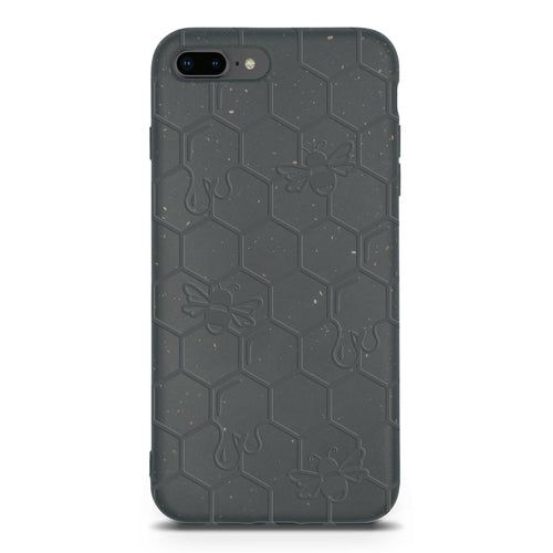 image-Honey Bee Biodegradable Phone Case - Yellow Orange Black