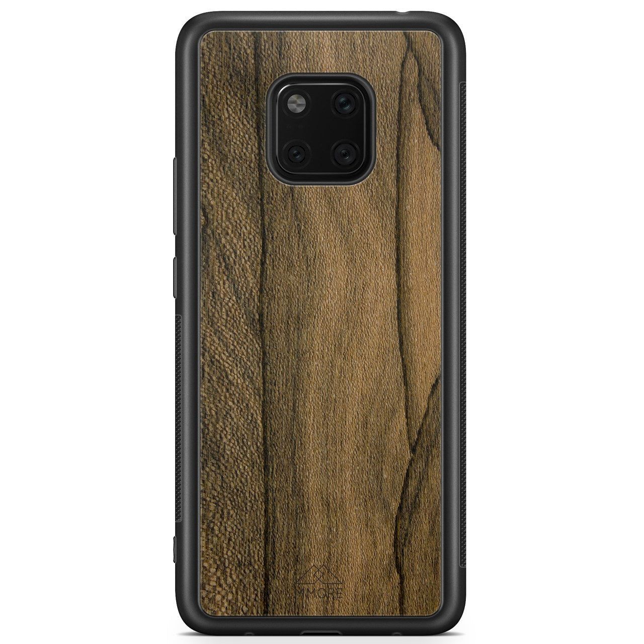 image-Ziricote Wood Phone Case - Handmade Slim Wooden Cover 