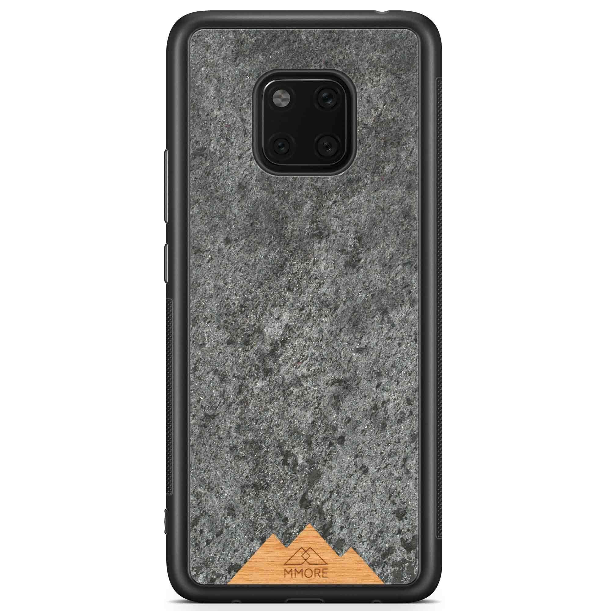 image-Mountain Stone Phone Case - Grey Sparkly Natural Stone Case